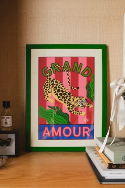 Décorations<Make My Lemonade AFFICHE A3 GRAND AMOUR LEOPARD