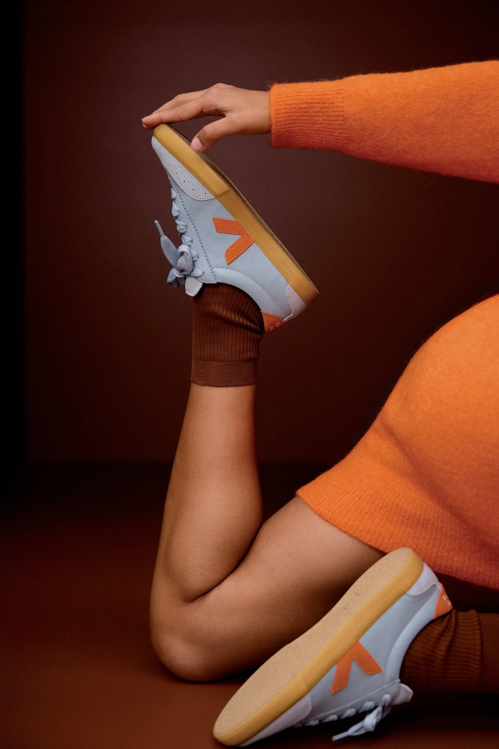Chaussures<Make My Lemonade BASKET VEJA STEEL PUMPKIN