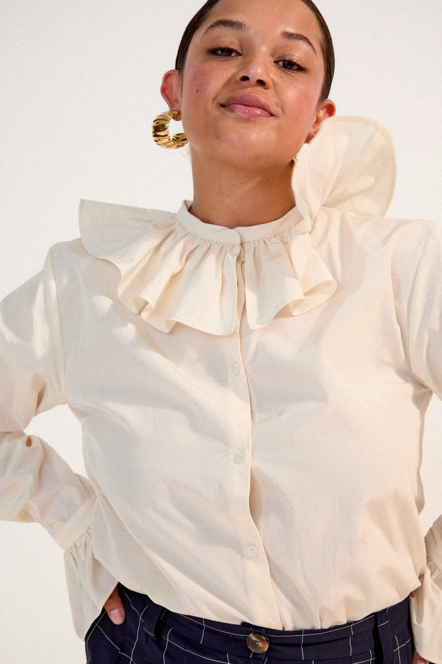 Tops & T-Shirts<Make My Lemonade BLOUSE FIGARO ECRU