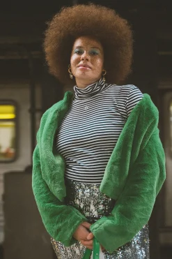 Bodys<Make My Lemonade BODY CHARLOTTE RAYURES NAVY