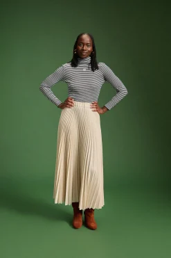 Bodys<Make My Lemonade BODY CHARLOTTE RAYURES NAVY