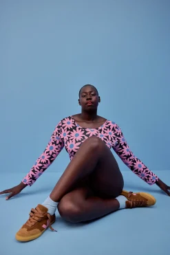 Bodys<Make My Lemonade BODY HUGO FLEUR ROSE