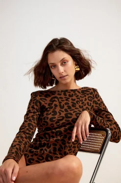 Bodys<Make My Lemonade BODY HUGO NEW LEOPARD