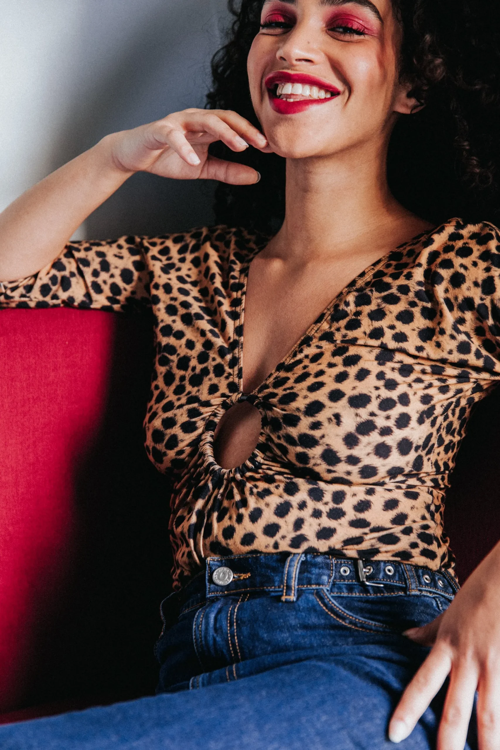 Bodys<Make My Lemonade BODY MELODY LEOPARD