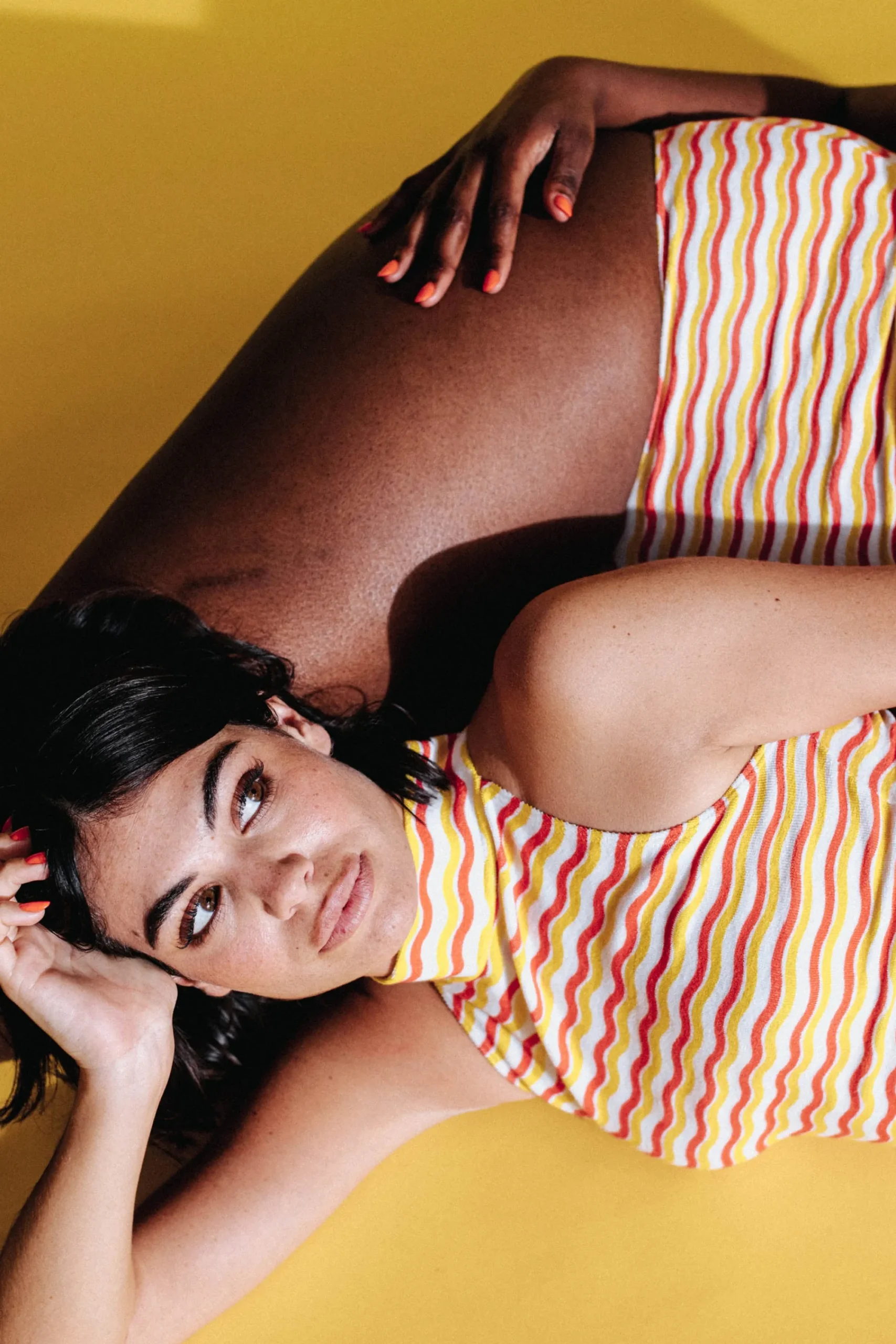 Bodys<Make My Lemonade BODY POLLY RAYURES WAVY