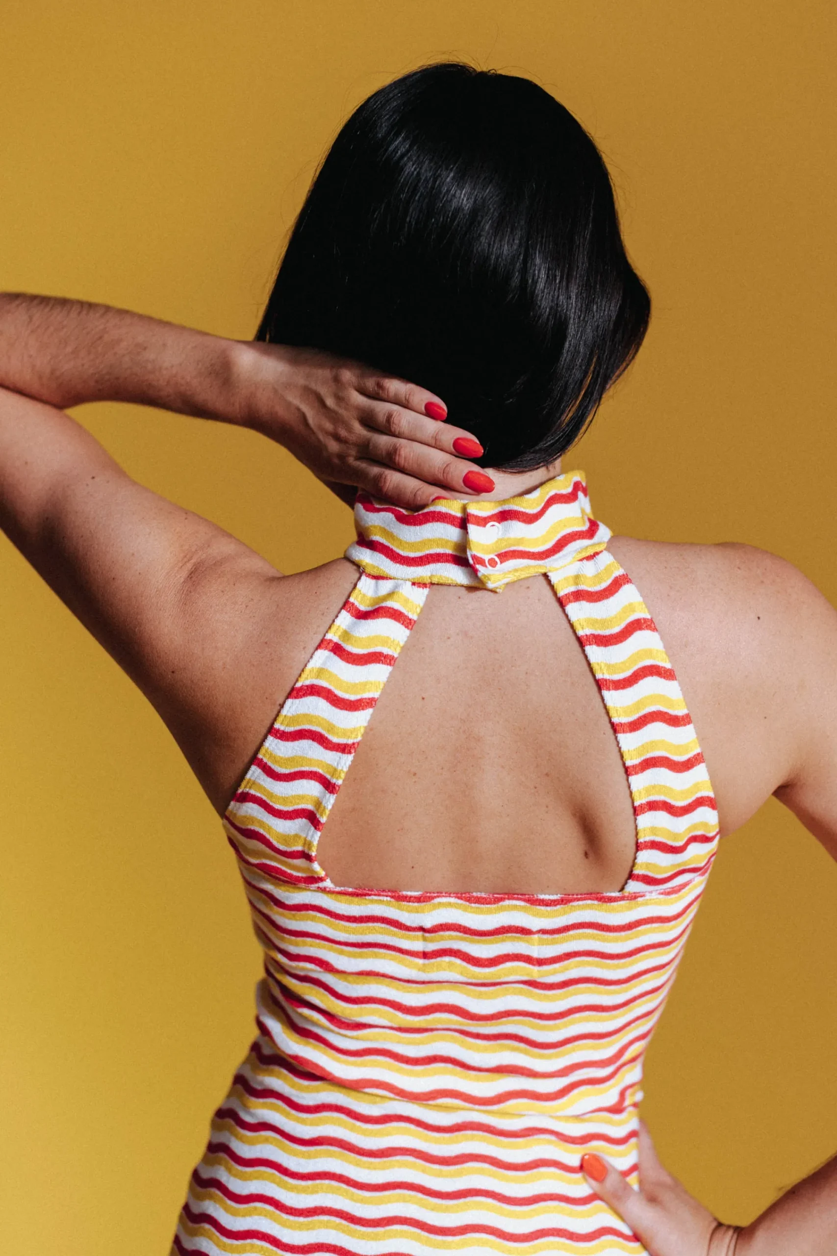 Bodys<Make My Lemonade BODY POLLY RAYURES WAVY