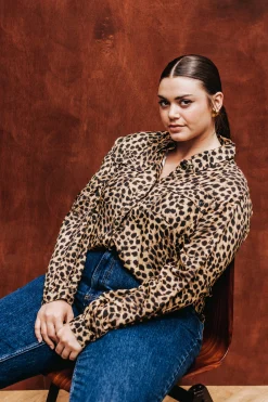 Tops & T-Shirts<Make My Lemonade CHEMISE CHARLIE LEOPARD