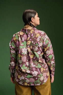 Tops & T-Shirts<Make My Lemonade CHEMISE OMER AUTUMN FLOWER MARKET