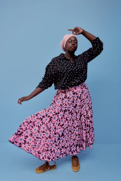 Tops & T-Shirts<Make My Lemonade CHEMISE OMER POLKA ROSE