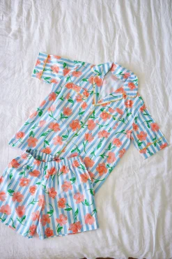 Homewear|Le Linge<Make My Lemonade CHEMISE ROMEO FLOWERS