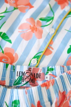 Homewear|Le Linge<Make My Lemonade CHEMISE ROMEO FLOWERS