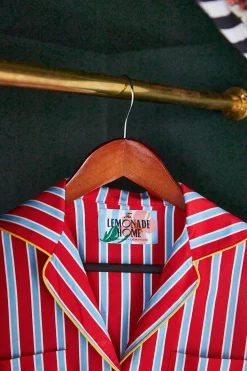 Le Linge|Homewear<Make My Lemonade CHEMISE ROMEO RED & BLUE