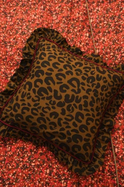 Le Linge|Décorations<Make My Lemonade COUSSIN CHARLIE LEOPARD
