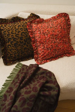 Le Linge|Décorations<Make My Lemonade COUSSIN CHARLIE LEOPARD
