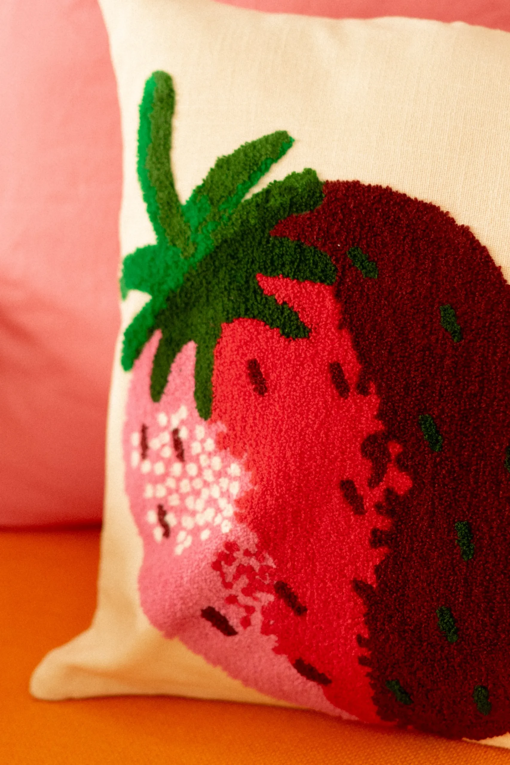 Le Linge|Décorations<Make My Lemonade COUSSIN MICHELLE PINK