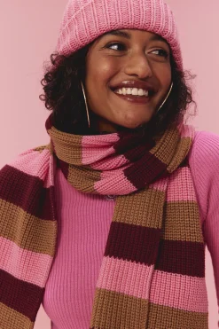 Bonnets & Écharpes<Make My Lemonade ECHARPE RAYÉE