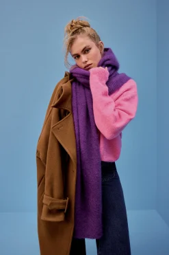 Bonnets & Écharpes<Make My Lemonade ECHARPE ROSIE VIOLET