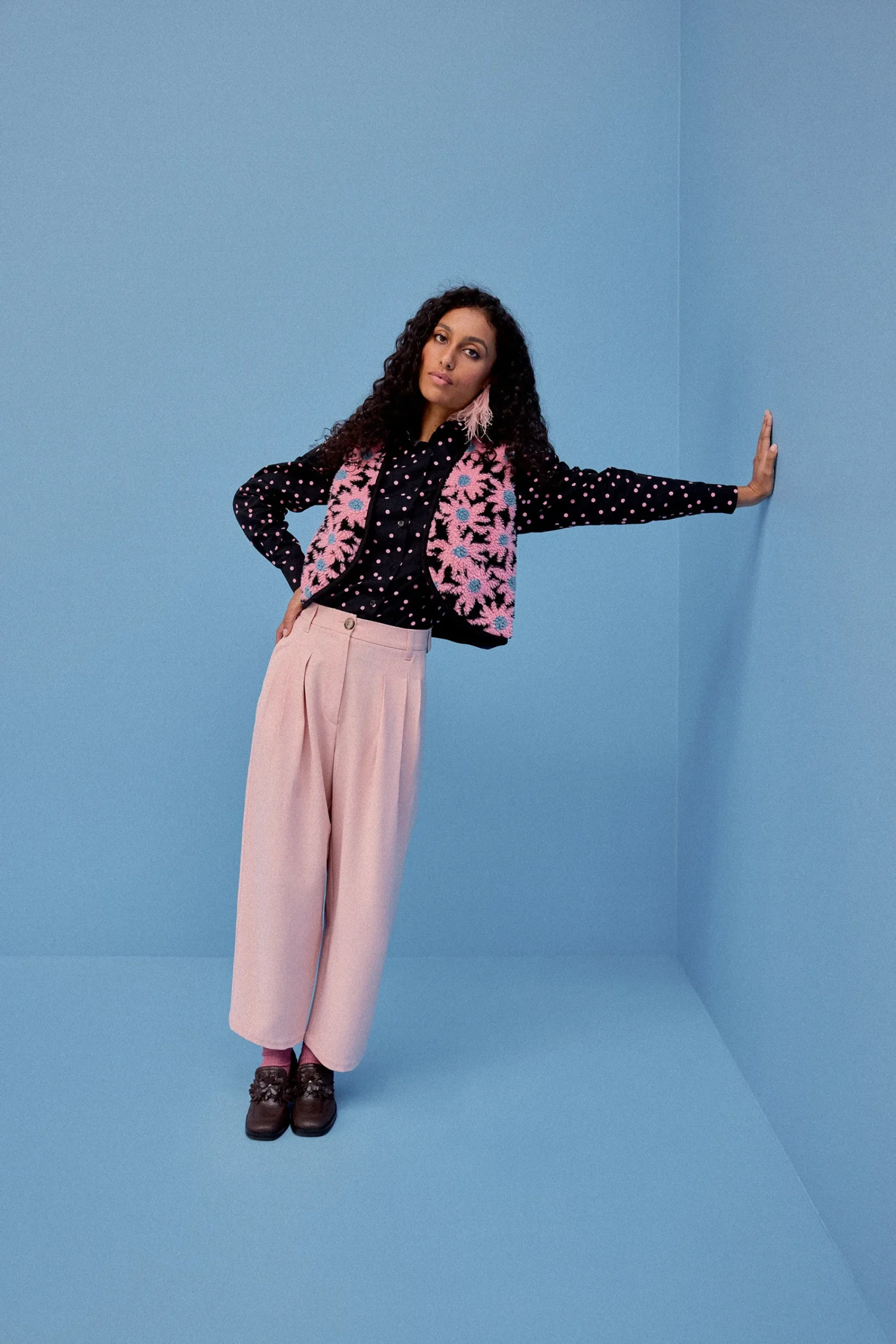 Vestes & Manteaux|Sweats & Mailles<Make My Lemonade GILET RAVEL MOUMOUTE PAQUERETTES