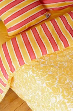 Le Linge<Make My Lemonade HOUSSE ABIGAIL ANEMONE YELLOW