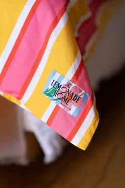 Le Linge<Make My Lemonade HOUSSE ABIGAIL ANEMONE YELLOW