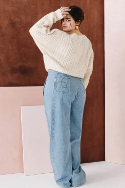 Denim|Pantalons<Make My Lemonade JEAN CLAUDE LIGHT BLUE