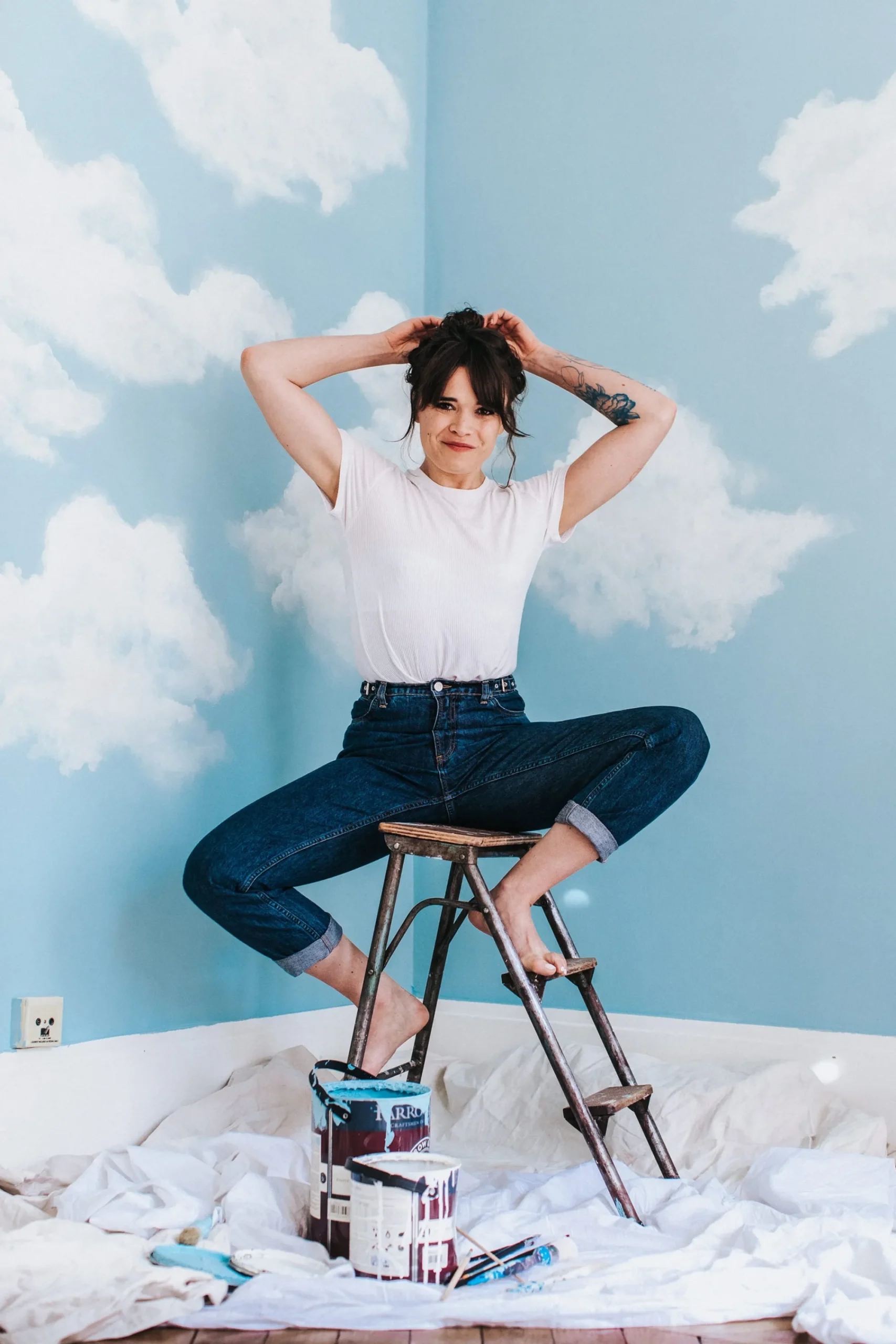 Denim|Pantalons<Make My Lemonade JEAN LOÏS DARK BLUE