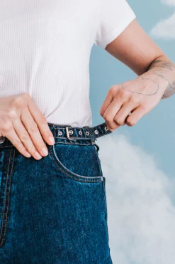 Denim|Pantalons<Make My Lemonade JEAN LOÏS DARK BLUE