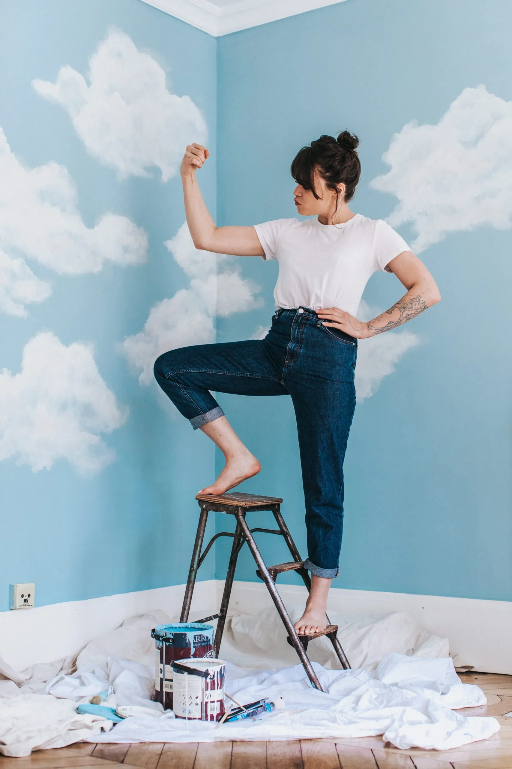Denim|Pantalons<Make My Lemonade JEAN LOÏS DARK BLUE