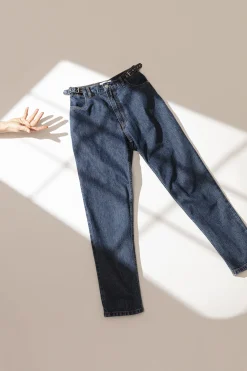 Denim|Pantalons<Make My Lemonade JEAN LOÏS DARK BLUE