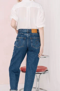 Denim|Pantalons<Make My Lemonade JEAN MATHILDA MEDIUM BLUE