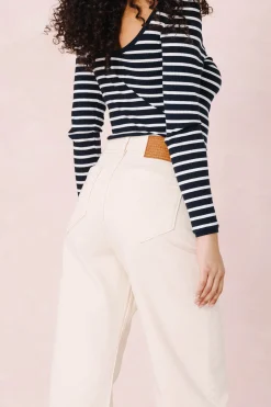 Denim|Pantalons<Make My Lemonade JEANS MATHILDA OFF WHITE