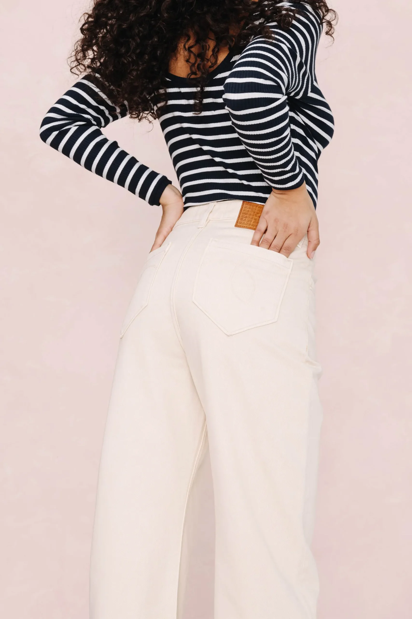 Denim|Pantalons<Make My Lemonade JEANS NELSON OFF WHITE