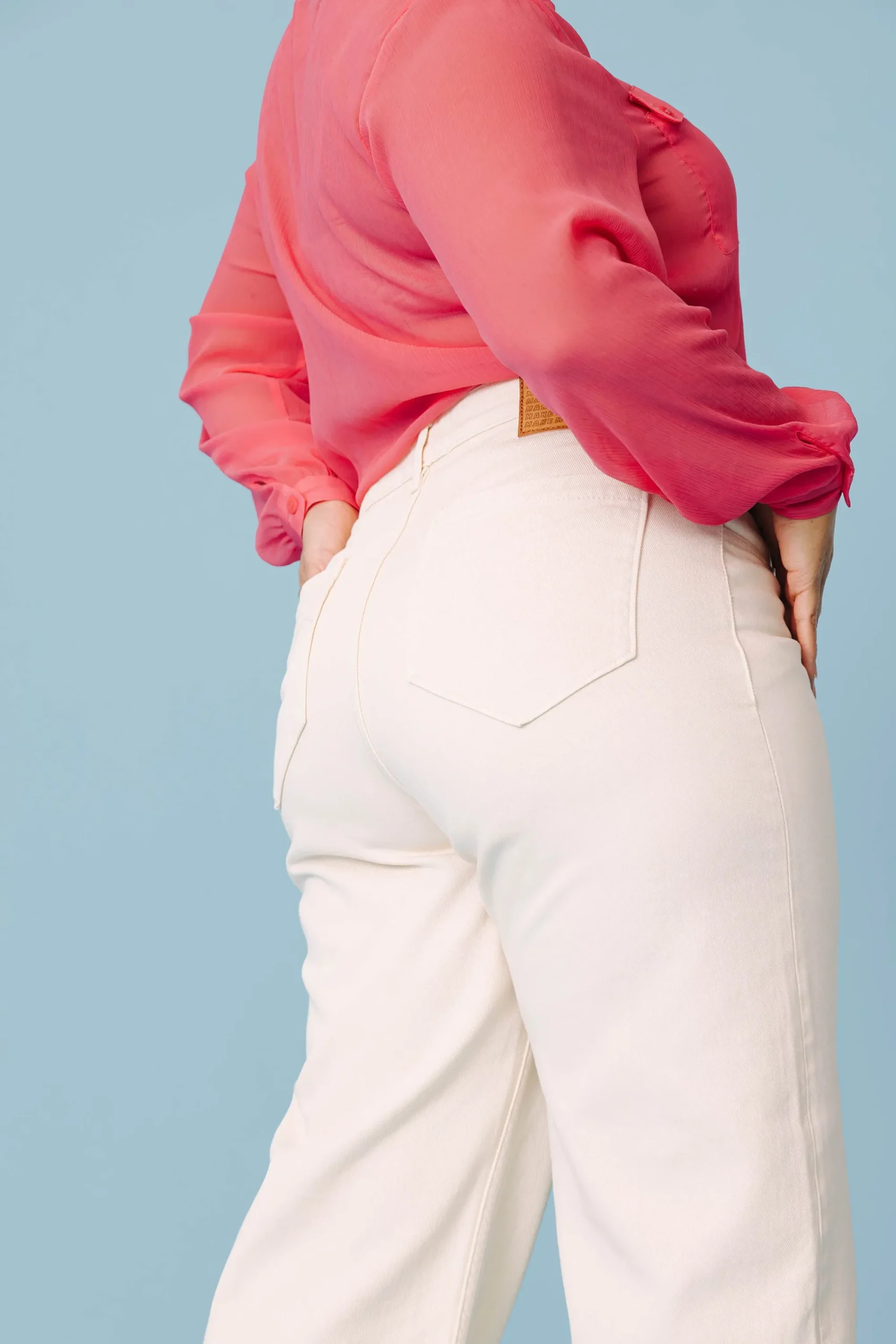 Denim|Pantalons<Make My Lemonade JEANS NELSON OFF WHITE