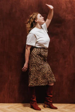 Jupes<Make My Lemonade JUPE ANAELLE LEOPARD