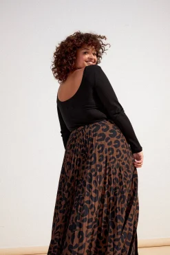 Jupes<Make My Lemonade JUPE PAULA LEOPARD