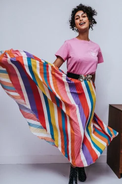 Jupes<Make My Lemonade JUPE PAULA RAYURES MULTICO