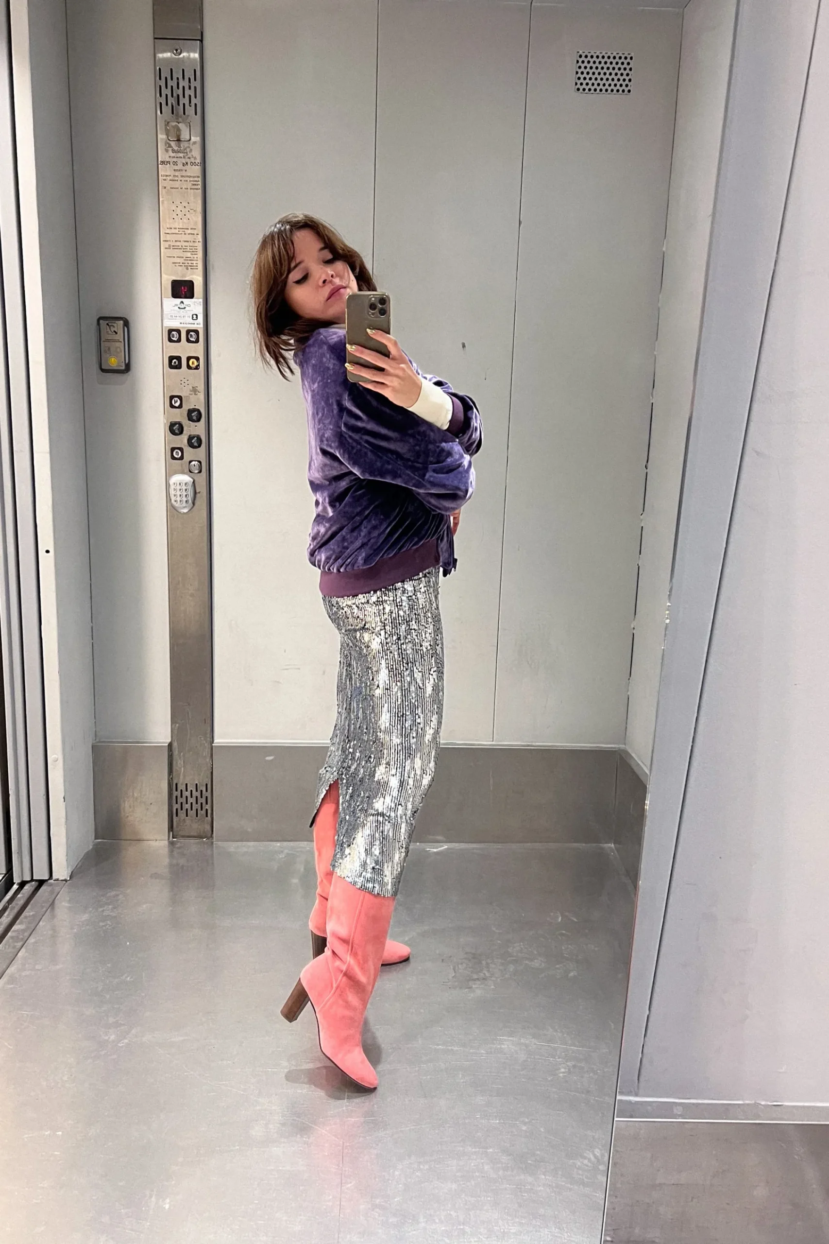 Jupes<Make My Lemonade JUPE SARAH SEQUINS DISCO