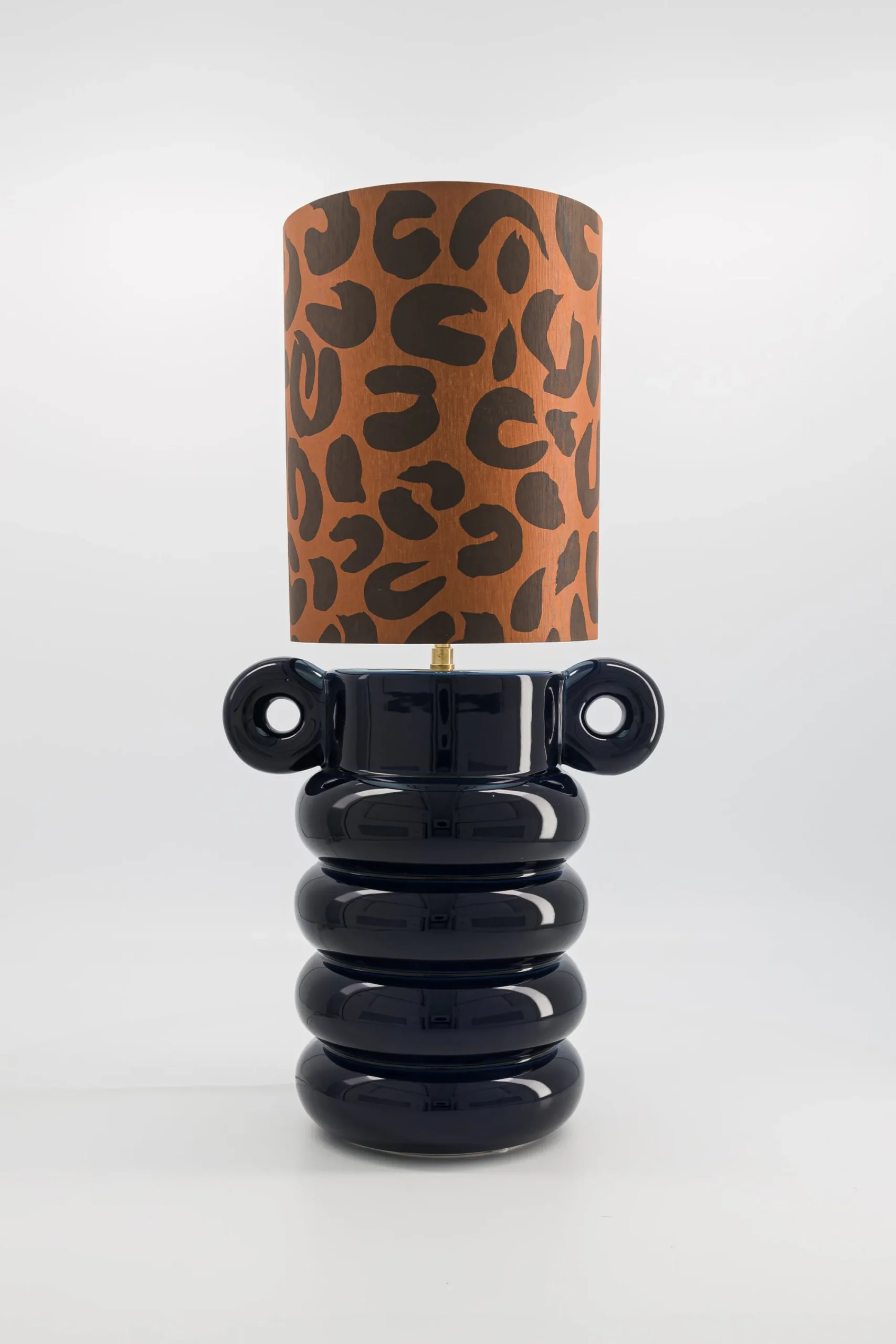 Lampes|Décorations<Make My Lemonade LAMPE ALI LEOPARD & BLEU MARINE