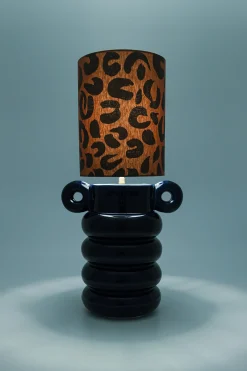Lampes|Décorations<Make My Lemonade LAMPE ALI LEOPARD & BLEU MARINE