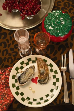 Art De La Table<Make My Lemonade LOT DE 2 ASSIETTES ELIZA CHESS