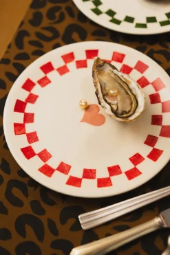 Art De La Table<Make My Lemonade LOT DE 2 ASSIETTES ELIZA CHESS