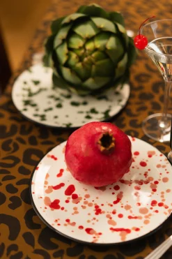 Art De La Table<Make My Lemonade LOT DE 2 ASSIETTES ELIZA DOTS