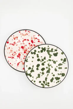 Art De La Table<Make My Lemonade LOT DE 2 ASSIETTES ELIZA DOTS