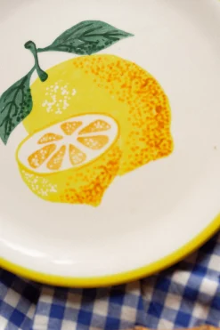 Art De La Table<Make My Lemonade LOT DE 4 ASSIETTES ROSALIE FRUIT
