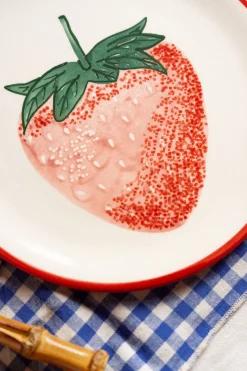 Art De La Table<Make My Lemonade LOT DE 4 ASSIETTES ROSALIE FRUIT