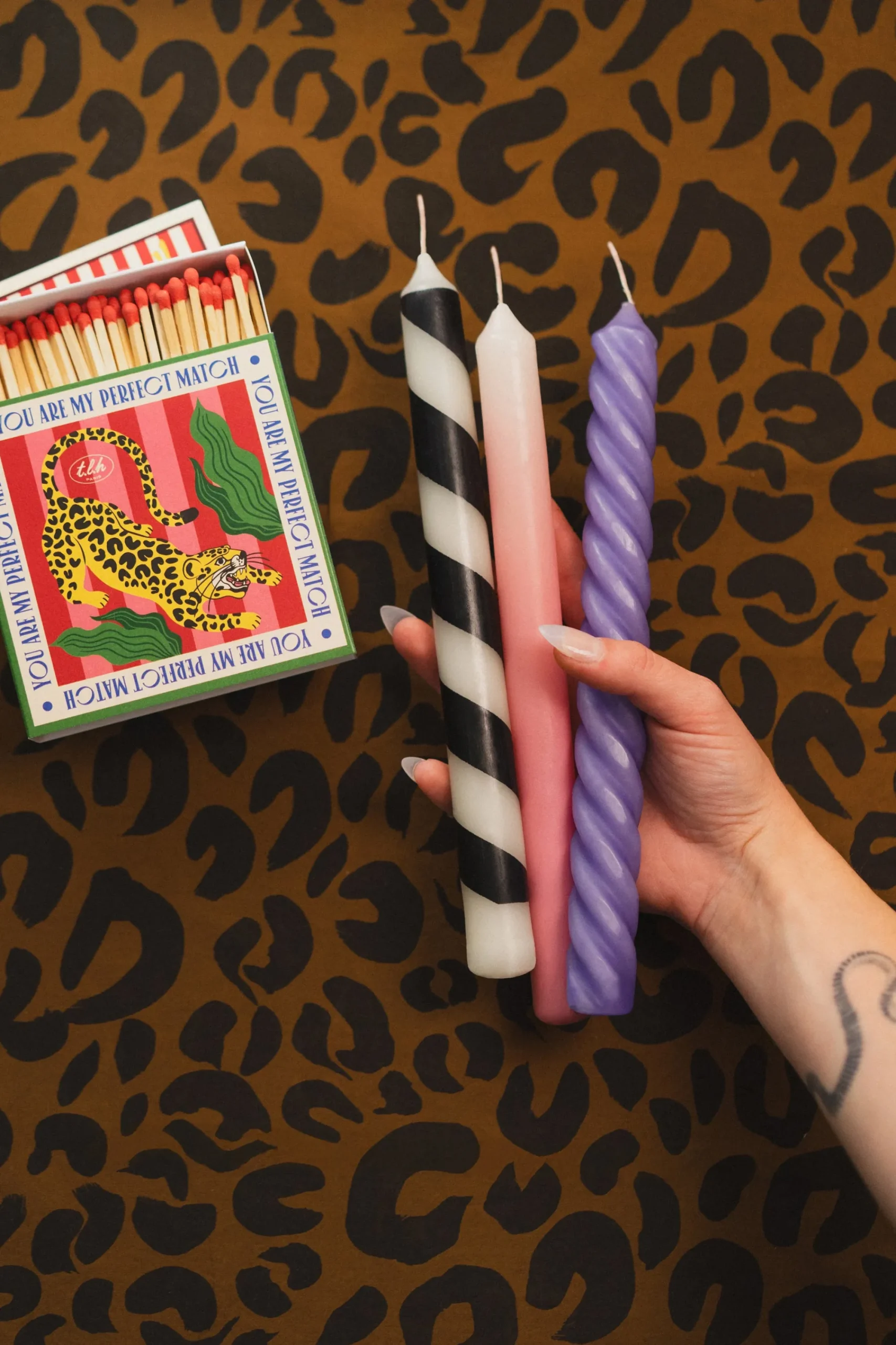 Décorations<Make My Lemonade LOT DE 3 BOUGIES LUNA