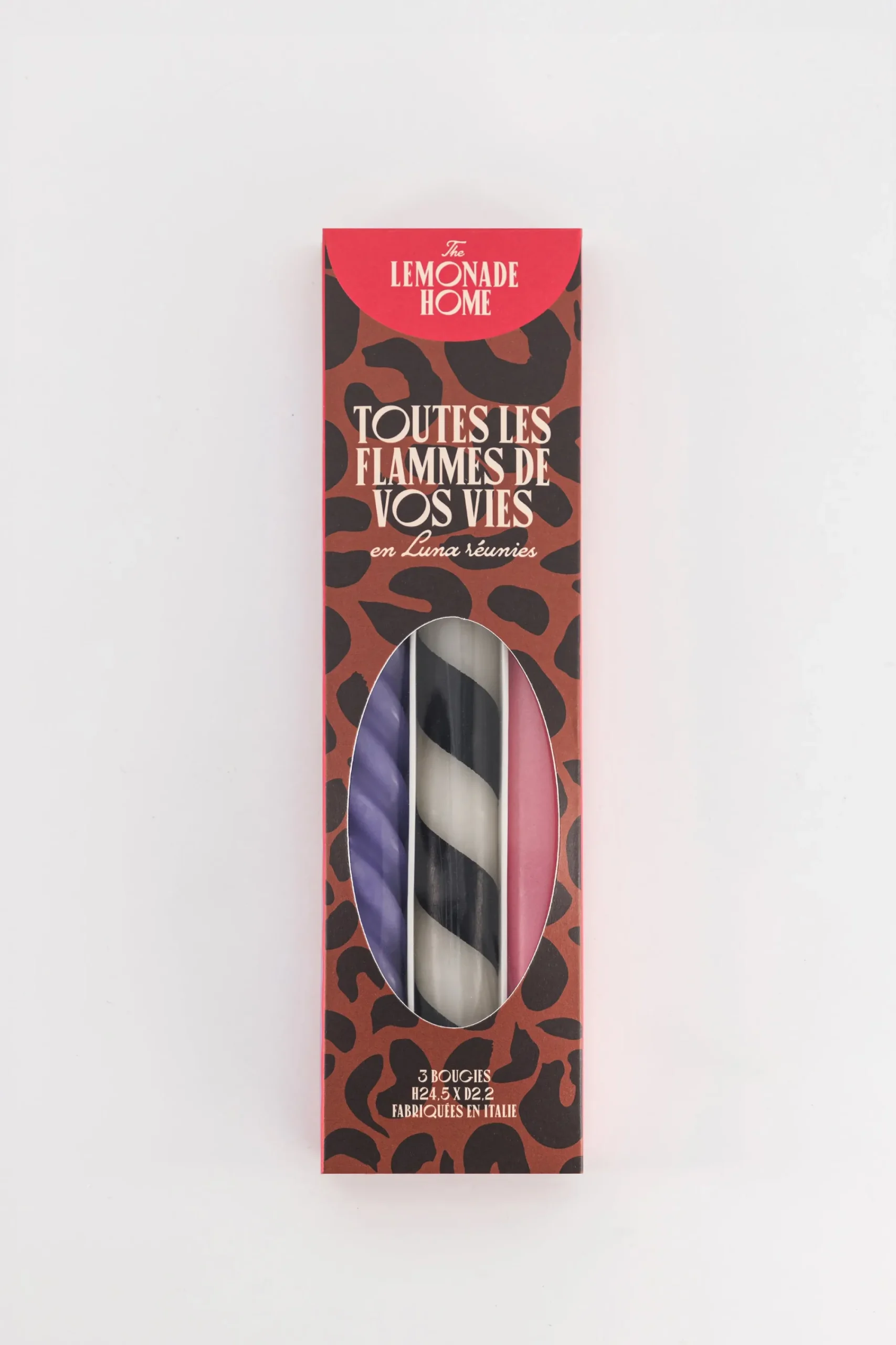 Décorations<Make My Lemonade LOT DE 3 BOUGIES LUNA