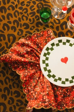 Art De La Table|Le Linge<Make My Lemonade LOT DE 2 SERVIETTES KATE INK PRINT