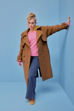 Vestes & Manteaux<Make My Lemonade MANTEAU HENDRIKS ECUREUIL