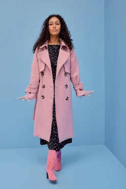 Vestes & Manteaux<Make My Lemonade MANTEAU HENDRIKS ROSE POUDRE